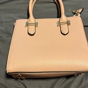 Cream handbag